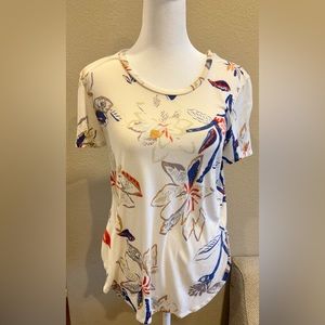 Philosophy Floral Women's Tee Shirt Size M